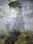 Claude Monet Woman with a Parasol oil painting reproduction